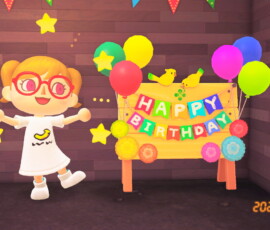 あつまれどうぶつの森のお祝いイベント