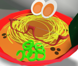 メガネは出汁兼お箸らしい