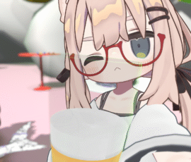 祝杯をあげました